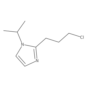 2-(3-chloropropyl)-1-(propan-2-yl)-1H-imidazole Structure