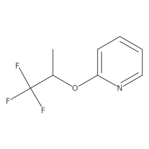 2-[(1,1,1-Trifluoropropan-2-yl)oxy]pyridine结构式