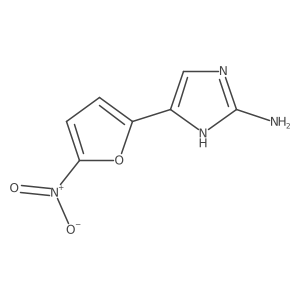 5-(5-nitrofuran-2-yl)-1H-imidazol-2-amine Structure