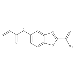 5-(Prop-2-enamido)-1,3-benzoxazole-2-carboxamide Structure