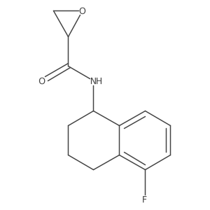 N-(5-Fluoro-1,2,3,4-tetrahydronaphthalen-1-yl)oxirane-2-carboxamide Structure