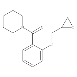 1-{2-[(Oxiran-2-yl)methoxy]benzoyl}piperidine结构式