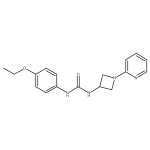 1-(4-Ethoxyphenyl)-3-[1-(pyridin-2-yl)azetidin-3-yl]urea结构式