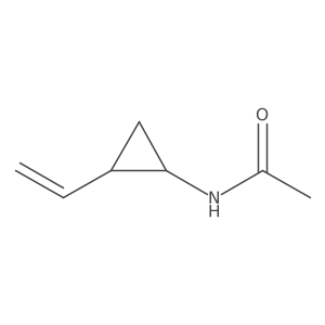 rac-N-[(1R,2S)-2-ethenylcyclopropyl]acetamide Structure