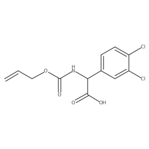 2-(3,4-Dichlorophenyl)-2-{[(prop-2-en-1-yloxy)carbonyl]amino}acetic acid结构式