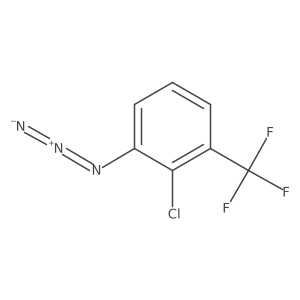 1-Azido-2-chloro-3-(trifluoromethyl)benzene Structure