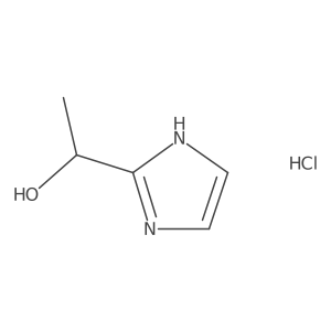 (R)-1-(1H-Imidazol-2-YL)ethan-1-OL hcl Structure