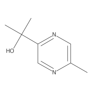 2-(5-Methylpyrazin-2-yl)propan-2-ol Structure
