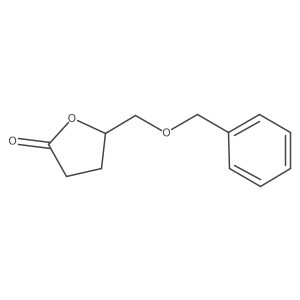 2(3H)-Furanone, dihydro-5-[(phenylmethoxy)methyl]-, (5S)- Structure