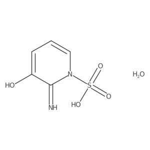 3-Hydroxy-2-iminopyridine-1(2H)-sulfonic acid hydrate Structure