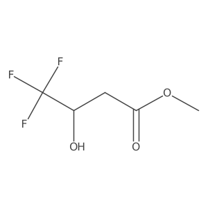 methyl (3S)-4,4,4-trifluoro-3-hydroxybutanoate结构式