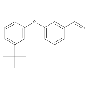 3-(3-Tert-butylphenoxy)benzaldehyde Structure
