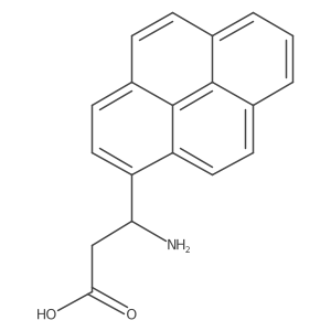 I(2)-Amino-1-pyrenepropanoic acid结构式