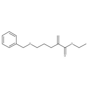 Ethyl 5-(benzyloxy)-2-methylenepentanoate Structure