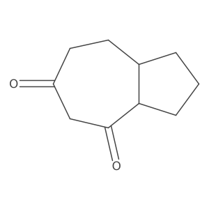 (3aS,8aS)-Hexahydroazulene-4,6(1H,5H)-dione结构式