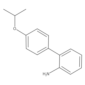 4'-Isopropoxy-[1,1'-biphenyl]-2-amine结构式