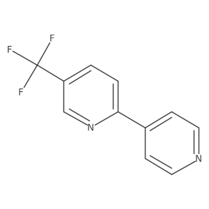 2-(Pyridin-4-yl)-5-(trifluoromethyl)pyridine Structure