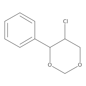 5-Chloro-4-phenyl-1,3-dioxane Structure