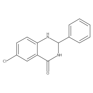 6-chloro-2-phenyl-2,3-dihydro-1H-quinazolin-4-one Structure