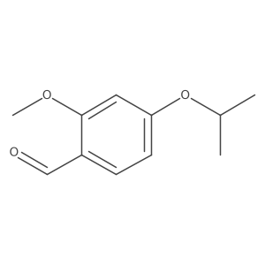 4-Isopropoxy-2-methoxybenzaldehyde结构式
