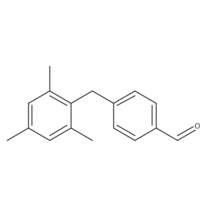 4-(2,4,6-Trimethylbenzyl)benzaldehydeE Structure