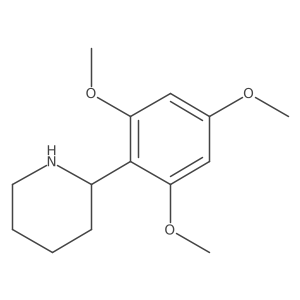 (2R)-2-(2,4,6-Trimethoxyphenyl)piperidine Structure