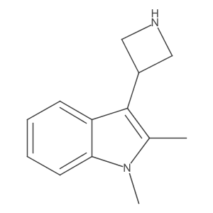 3-(azetidin-3-yl)-1,2-dimethyl-1H-indole Structure