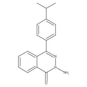 2-amino-4-(4-isopropylphenyl)phthalazin-1(2H)-one Structure
