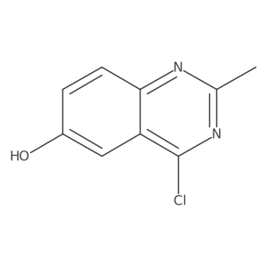 4-Chloro-2-methylquinazolin-6-ol结构式