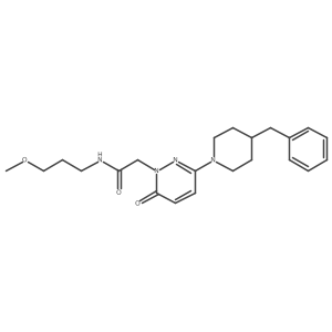 2-(3-(4-benzylpiperidin-1-yl)-6-oxopyridazin-1(6H)-yl)-N-(3-methoxypropyl)acetamide Structure