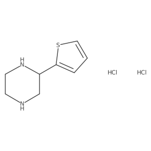 2-(2-Thienyl)piperazine dihydrochloride Structure