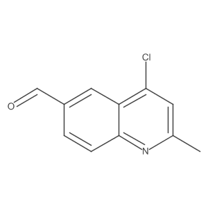 4-Chloro-2-methylquinoline-6-carbaldehyde Structure