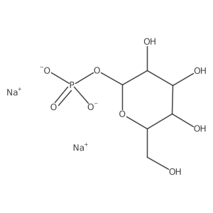 D-Galactose-1-phosphate disodium salt Structure