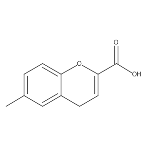 6-methyl-4H-chromene-2-carboxylic acid Structure