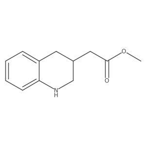 Methyl 2-(1,2,3,4-tetrahydroquinolin-3-YL)acetate Structure