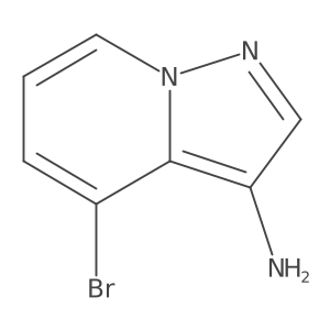 4-Bromopyrazolo[1,5-a]pyridin-3-amine Structure