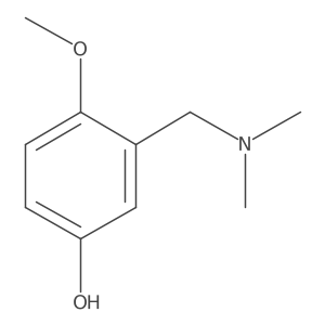 3-[(Dimethylamino)methyl]-4-methoxyphenol Structure