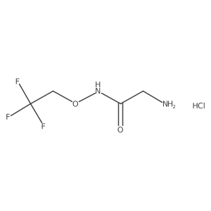 2-amino-N-(2,2,2-trifluoroethoxy)acetamide hydrochloride Structure
