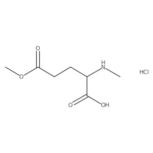 H-N-Me-D-Glu(OMe)-OH.HCl Structure