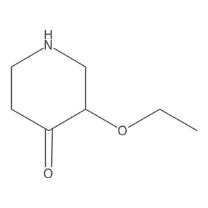 3-Ethoxypiperidin-4-one结构式
