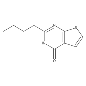 2-butyl-3H,4H-thieno[2,3-d]pyrimidin-4-one Structure