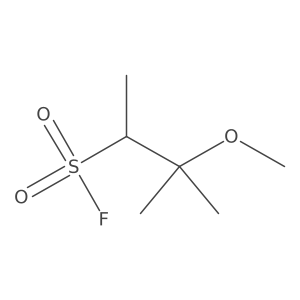 3-Methoxy-3-methylbutane-2-sulfonyl fluoride Structure