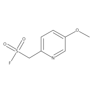 (5-Methoxypyridin-2-yl)methanesulfonyl fluoride Structure