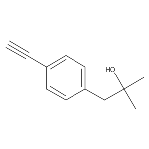 1-(4-Ethynylphenyl)-2-methylpropan-2-ol Structure