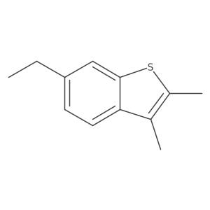 6-Ethyl-2,3-dimethylbenzo[b]thiophene结构式