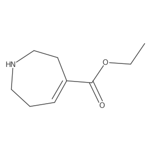 ethyl 2,3,6,7-tetrahydro-1H-azepine-4-carboxylate Structure