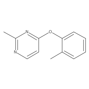 2-Methyl-4-(2-methylphenoxy)pyrimidine Structure