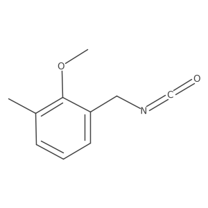 1-(Isocyanatomethyl)-2-methoxy-3-methylbenzene结构式