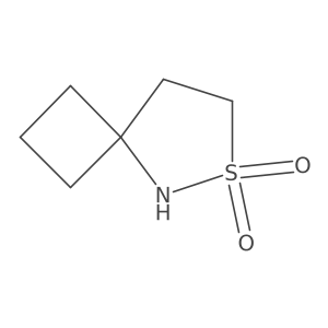 6lambda6-Thia-5-azaspiro[3.4]octane-6,6-dione结构式