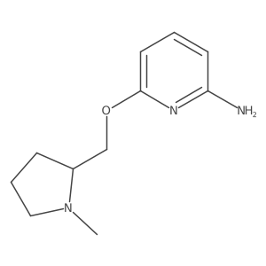 6-[(1-Methyl-2-pyrrolidinyl)methoxy]-2-pyridinamine结构式